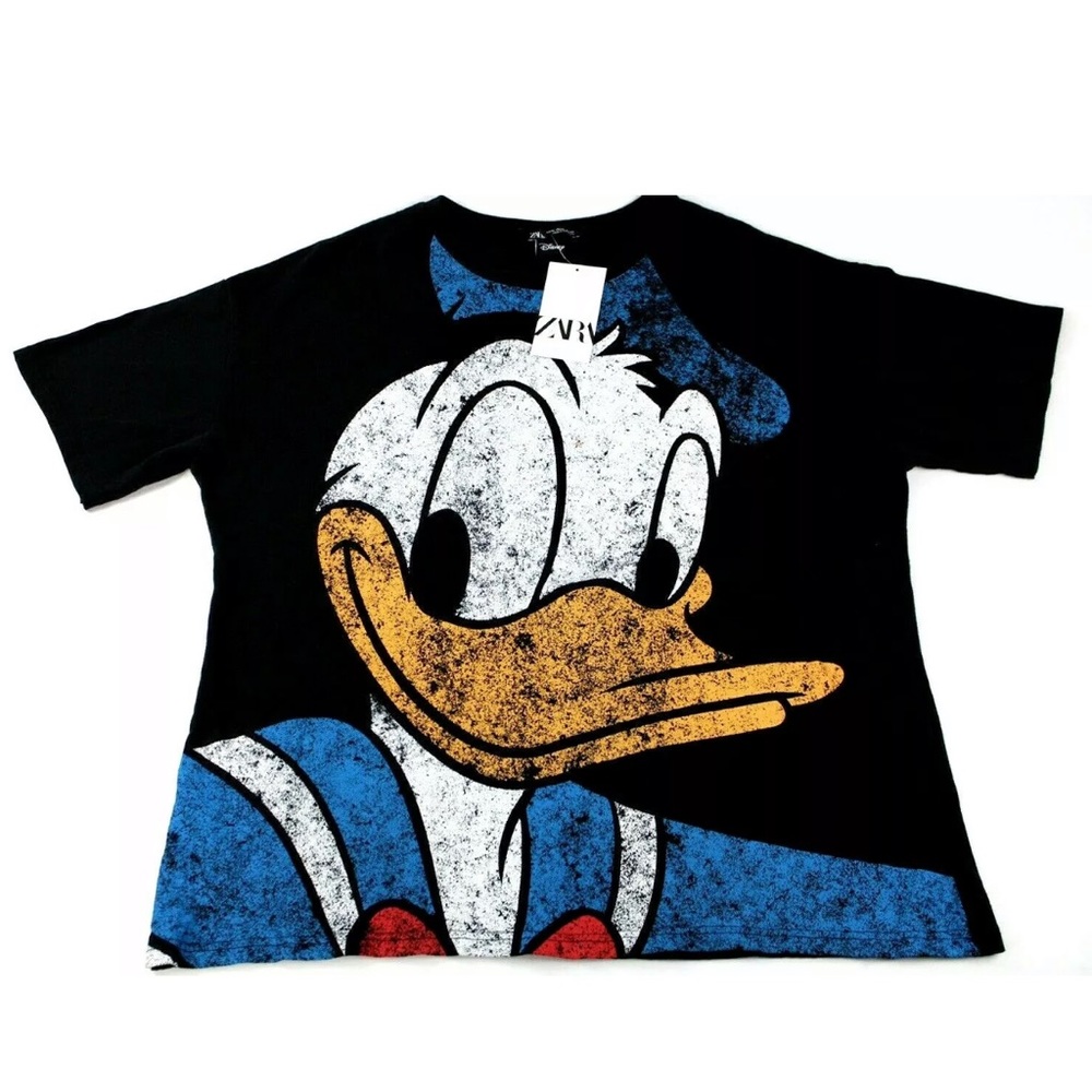 Zara Disney Donald Duck Shirt Size XL